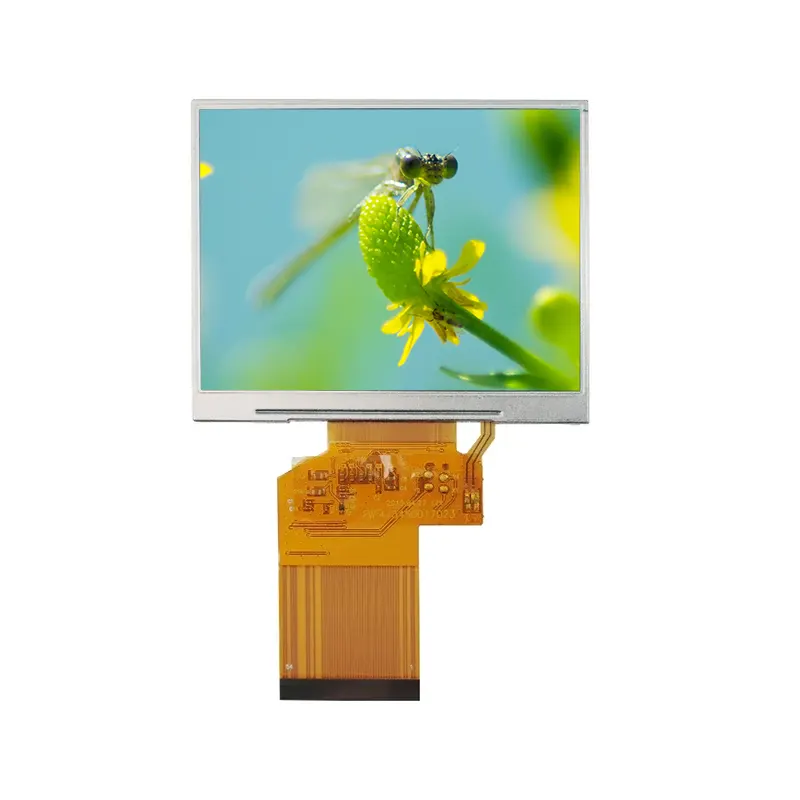 3.5 'Modul layar Tn TFT LCD Industrial Tn TFT