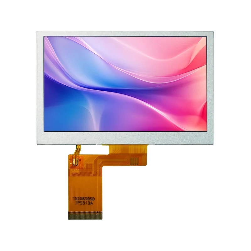 4.3 'Biasane Modul Tampilan LCD Putih TFT LCD